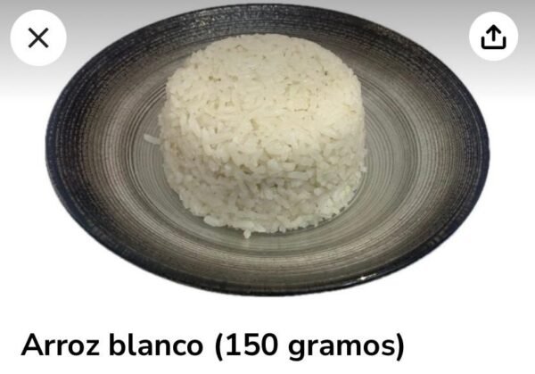 Arroz blanco (150 gramos)